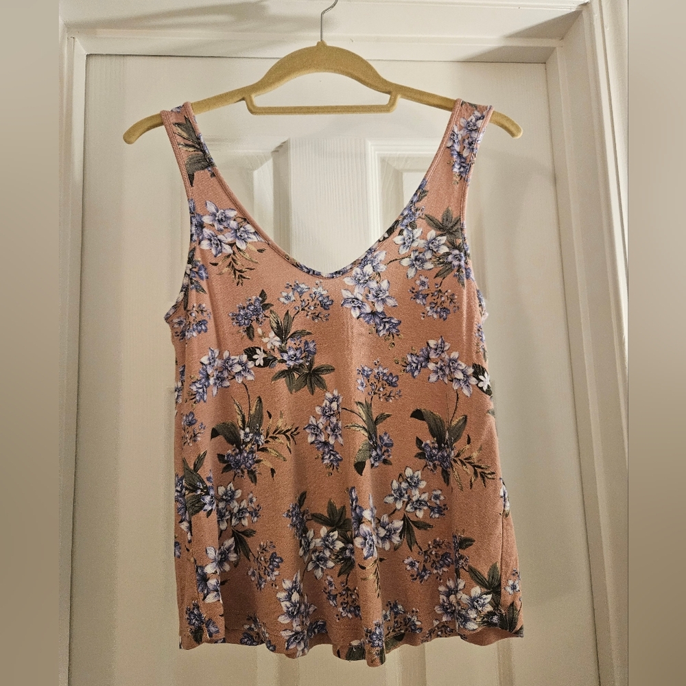 American Eagle Floral Tank Top